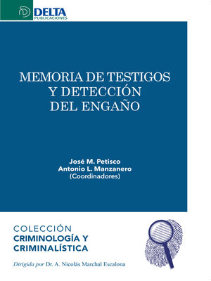 cover image of Memoria de testigos y deteccion del engaño